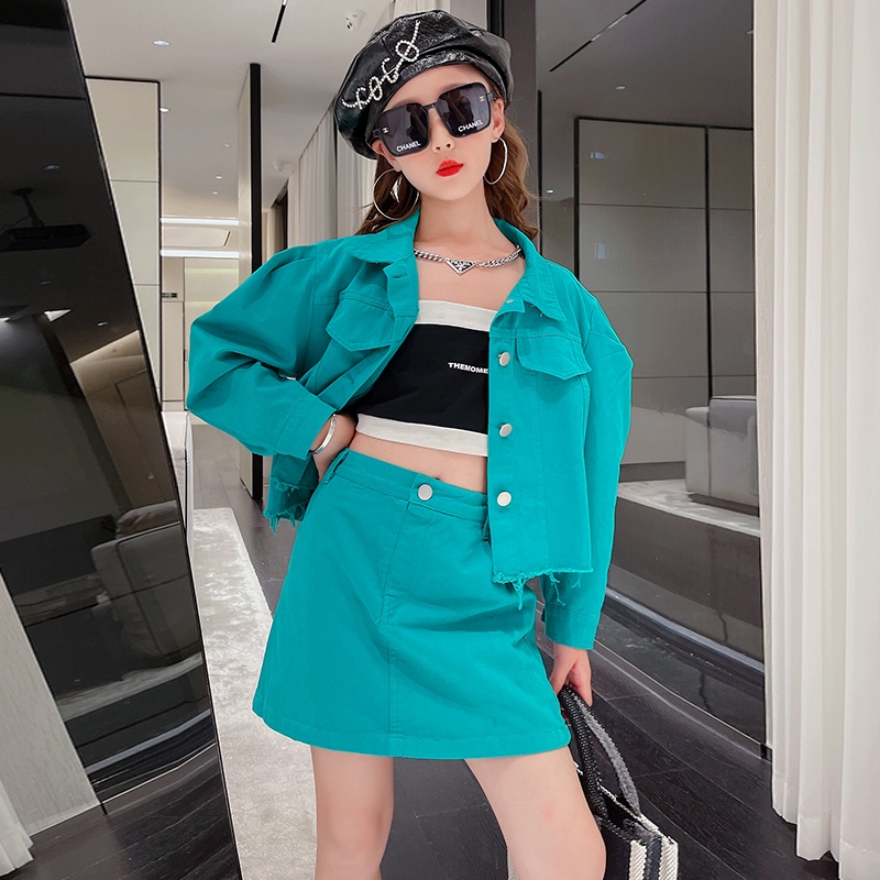 Đầm tay ngắn phong cách Hàn Quốc thời trang mùa thu cho bé gái 4-15 tuổi