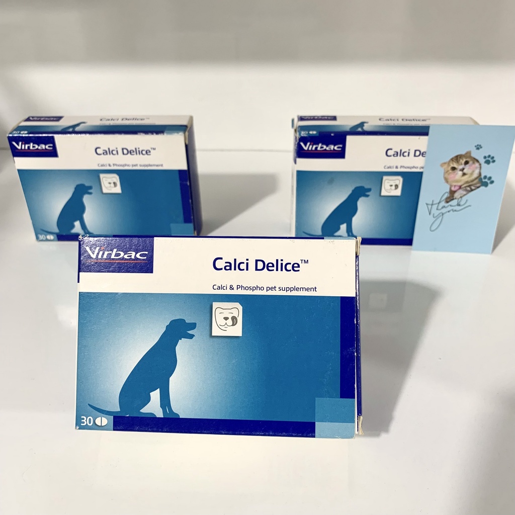 Viên canxi, phốt pho và khoáng chất ngon miệng - Calci Delice Hộp 30 viên