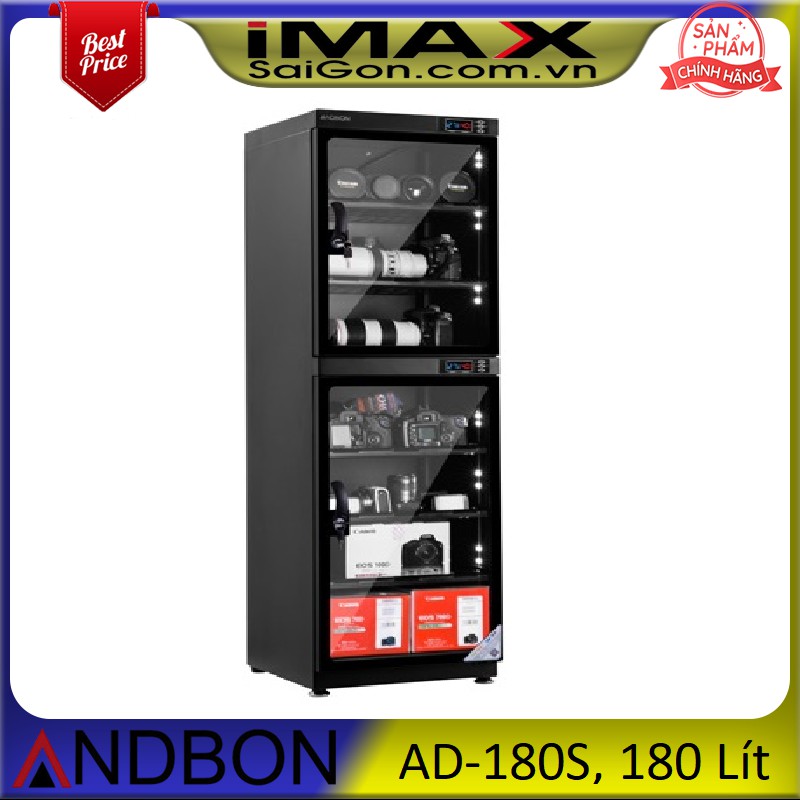 TỦ CHỐNG ẨM ANDBON AD-180S - 180 LÍT