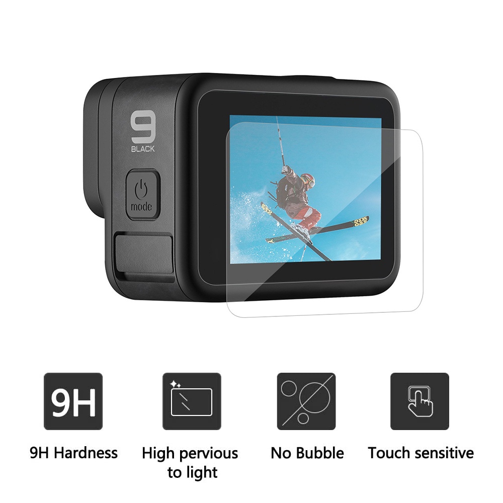 Kính cường lực bảo vệ màn hình cho GoPro Hero 9 Go Pro 9 Action Camera