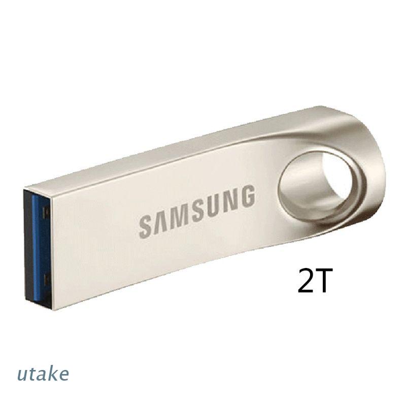 Utake Mini Metal USB 3.0 Flash Drive High Speed 2T Memory Stick Pen Drive Storage Flash U Disk