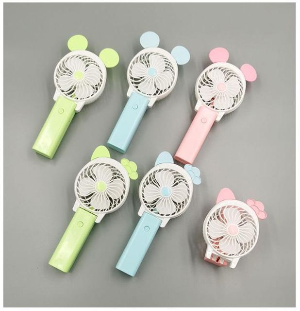 Quạt sạc usb hoạt hình gấp gọn