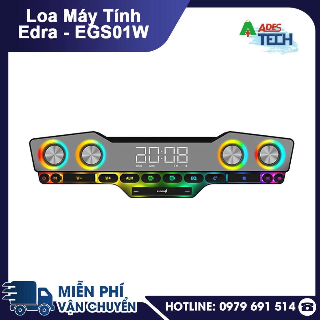Loa Máy Tính EDra EGS01W | Loa Bluetooth version 5.0