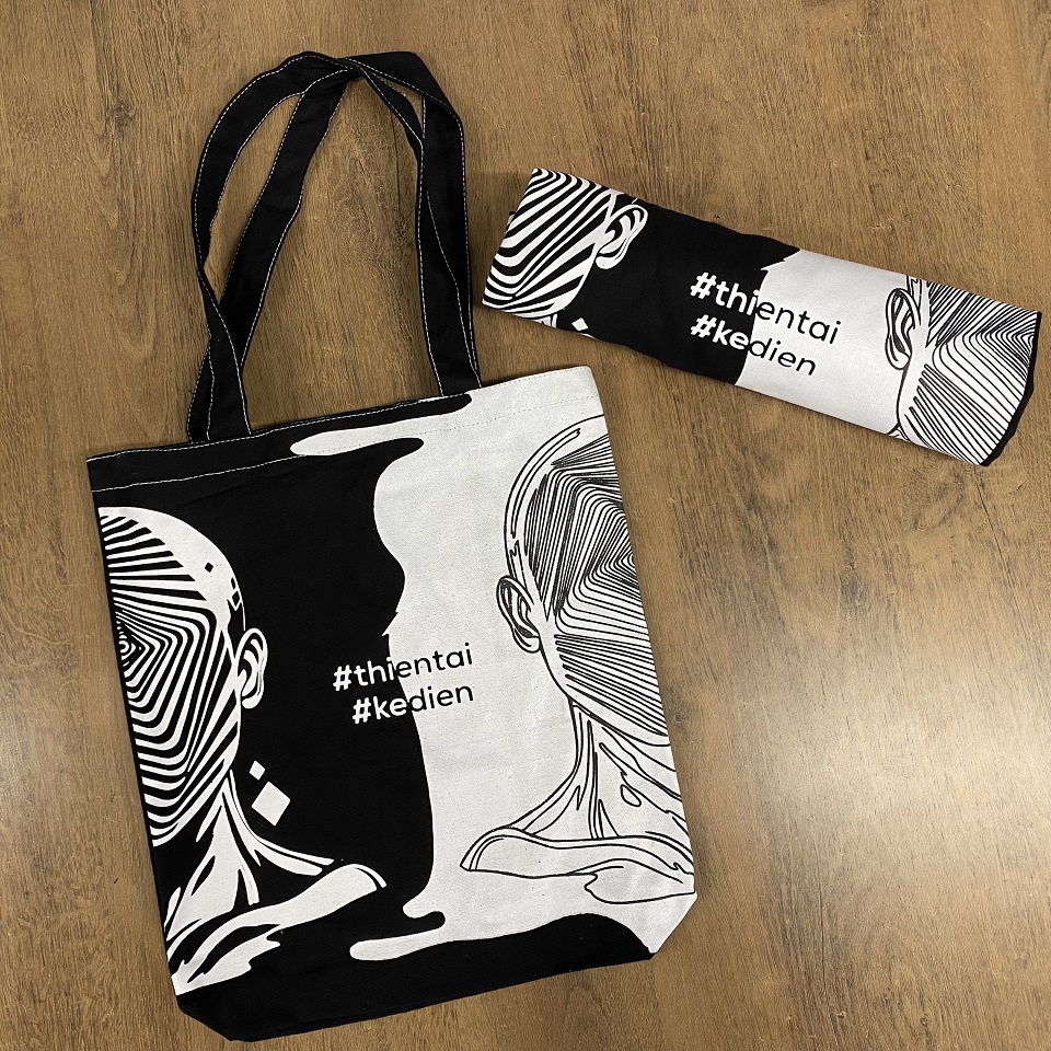 Túi Vibooks - Quà Tặng Sách Tác Giả Cao Minh