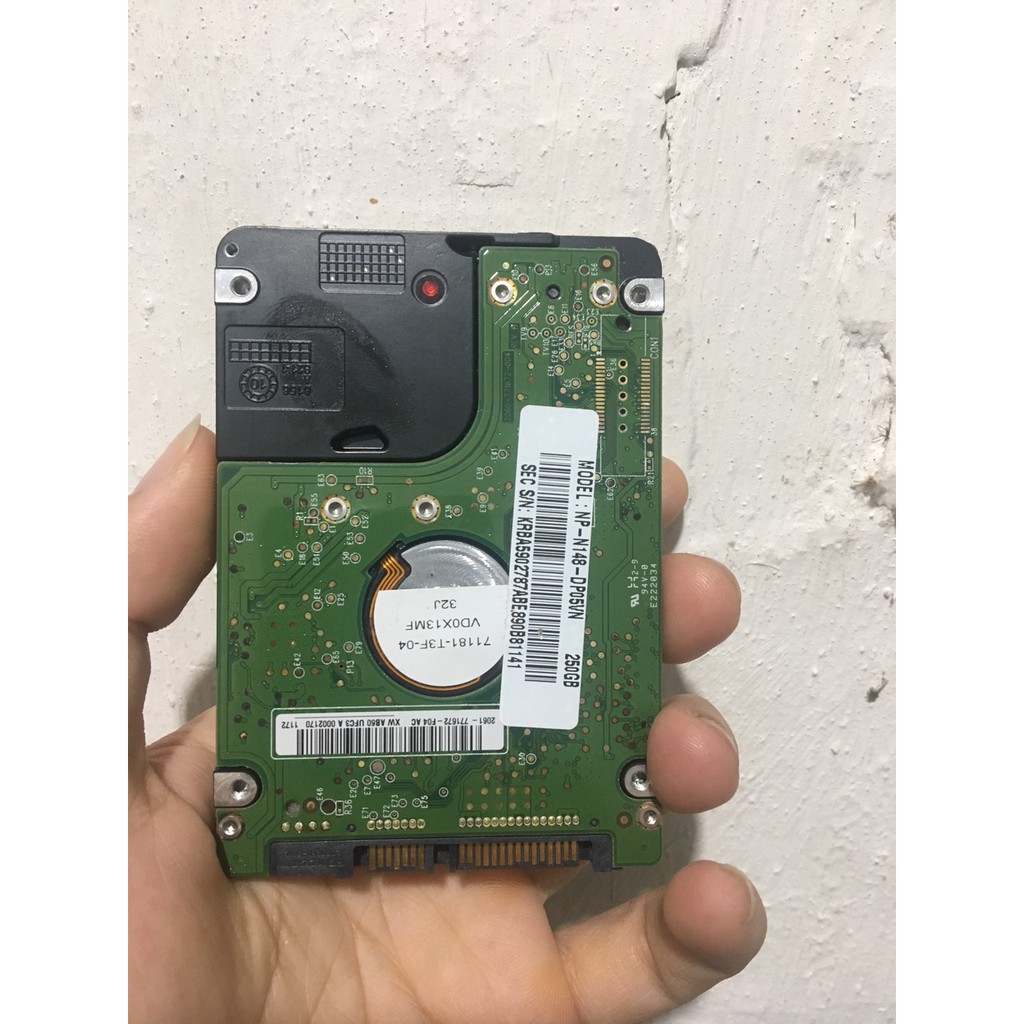 hdd laptop chuẩn 2.5 ich dung lượng 250gb tốc độ 5400prm | WebRaoVat - webraovat.net.vn