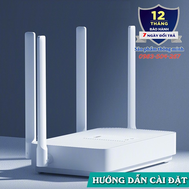 Bộ phát Wifi Router Xiaomi Redmi AX1800 hỗ trợ - Wifi 6 - Mesh - 128 thiết bị