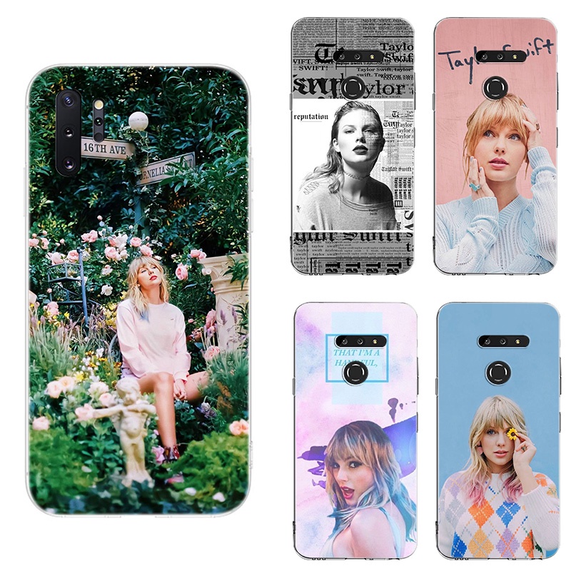 Ốp Điện Thoại Silicon Mềm Trong Suốt Hình Taylor Swift Cho Samsung Galaxy A10 A10s A20 A30 A20s A30S A50 A50S A70 A21S A11 ZP134