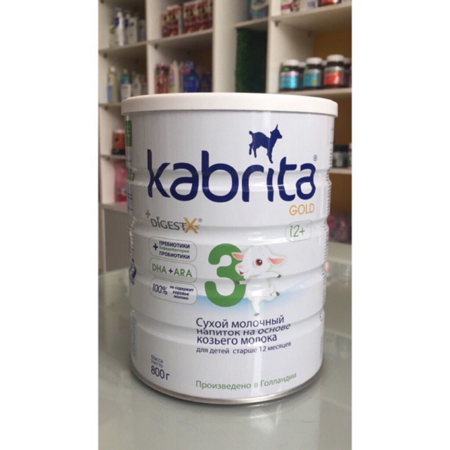 Sữa dê Kabrita của Nga số 3-800g