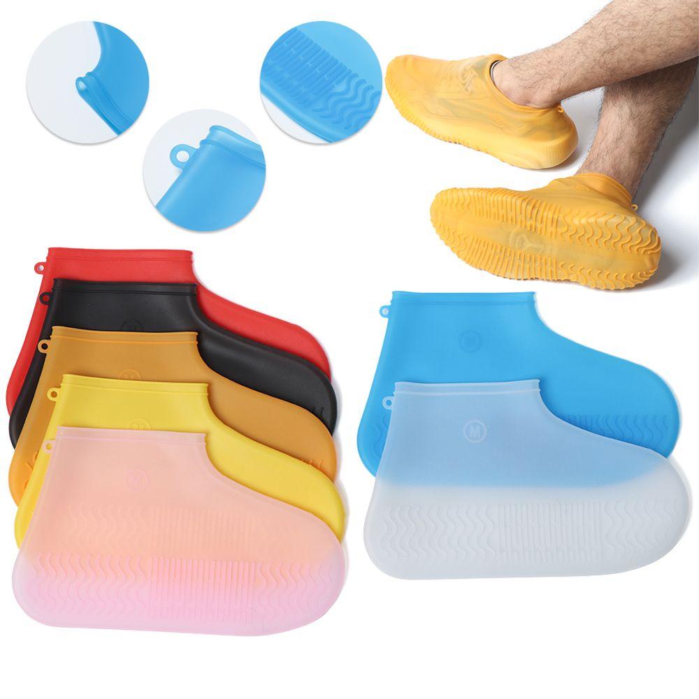 Vỏ Bọc Giày Bốt Đi Mưa Bằng Silicon Tiện Dụng