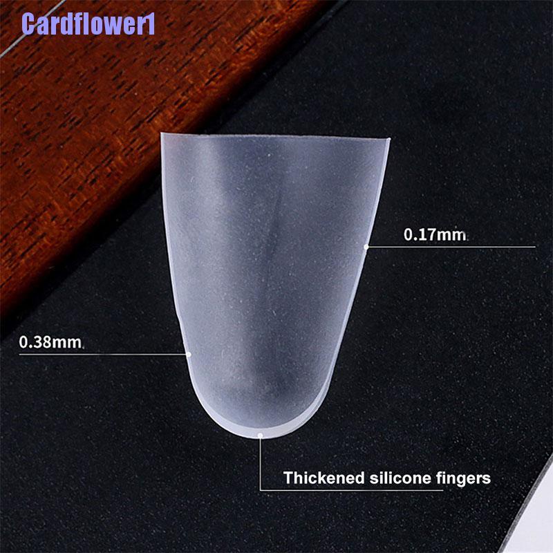 Bộ 4 Miếng Silicone Bảo Vệ Ngón Tay Khi Chơi Thể Thao