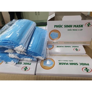 Khẩu trang y tế 4 lớp Phúc Sinh Mask