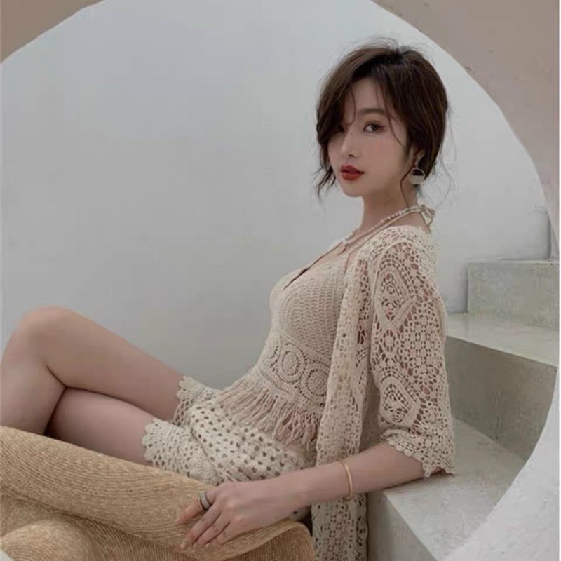 14-Set bikini ren đi biển 2 món có bán rời