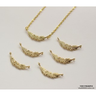 Vòng Tay Mạ Vàng 18k Hình 2 Chiếc Lá Xinh Xắn
