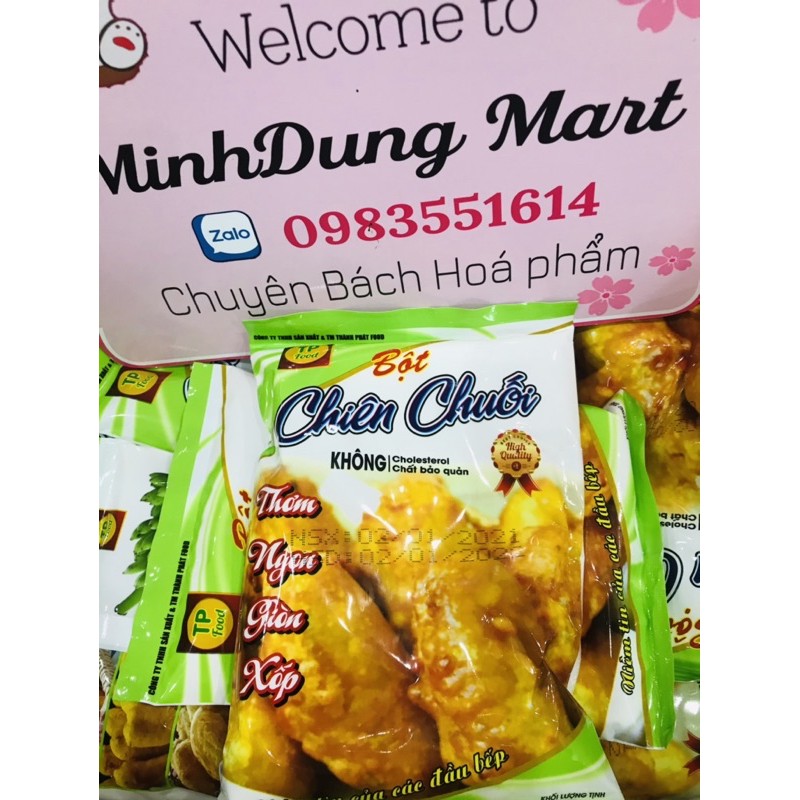 Bột chiên chuối giòn ngon gói 250g/400g