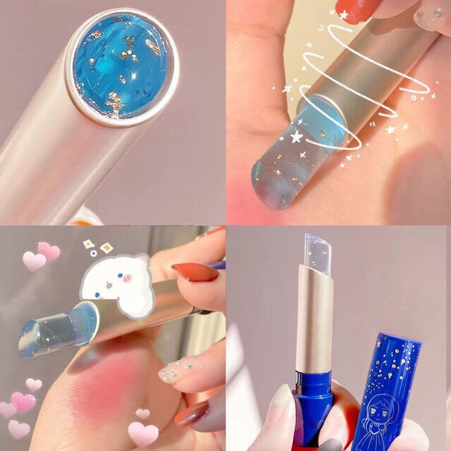 Son dưỡng môi thạch giảm thâm môi biến đổi màu sắc nội địa trung chống nứt nẻ HBL02