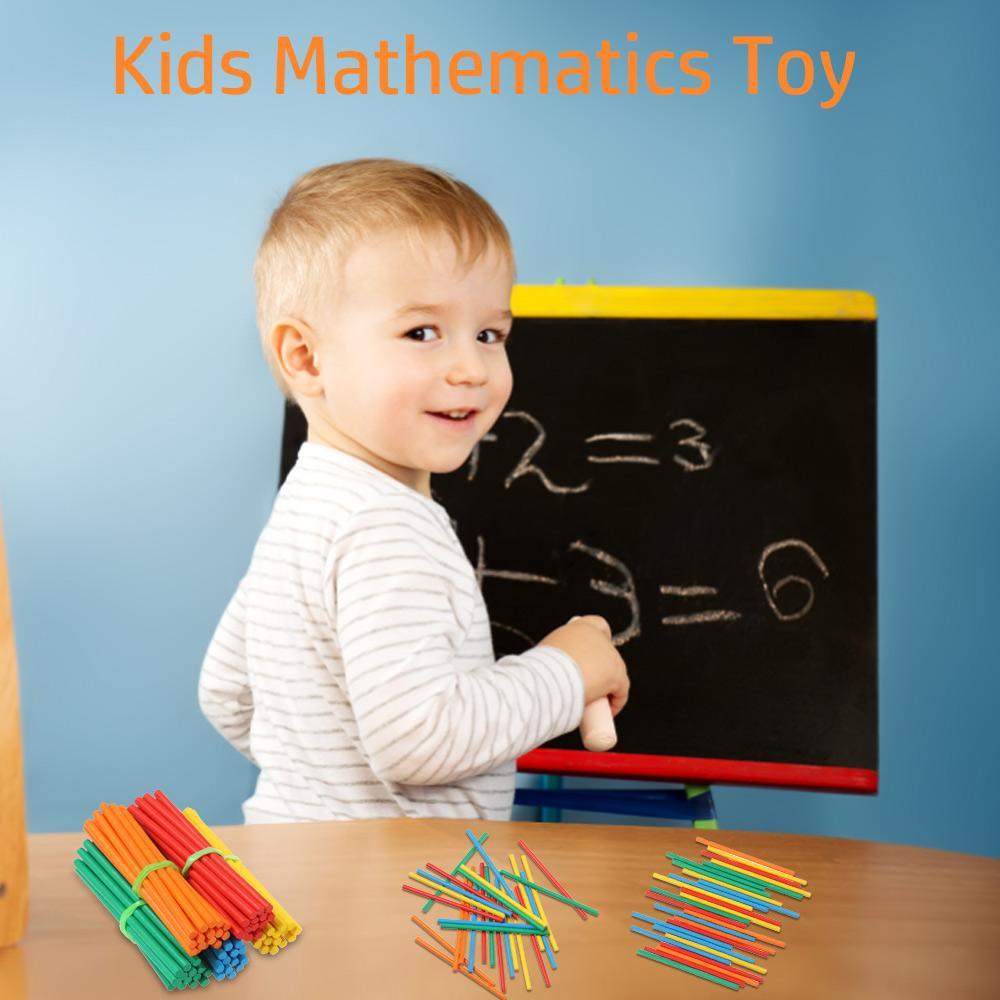 Bộ Que Gỗ Nhiều Màu Dùng Dạy Học Theo Phương Pháp Montessori