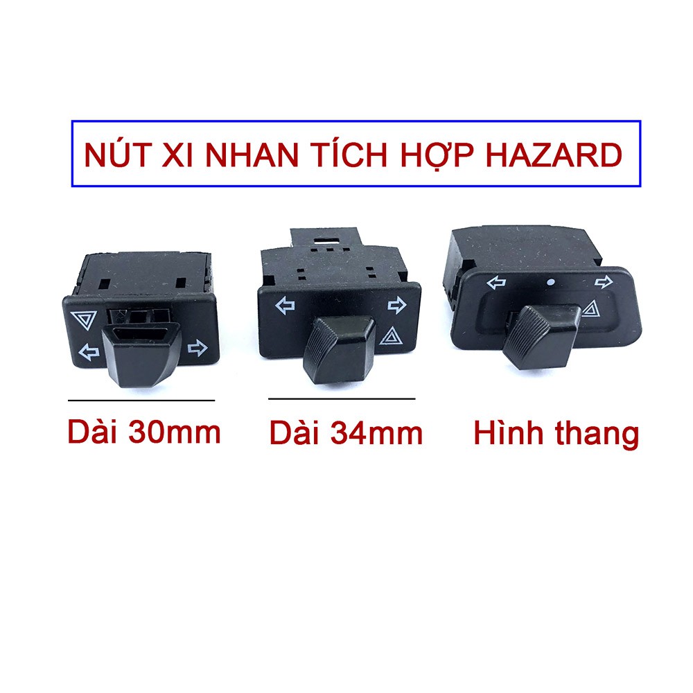 Nút Xi Nhan Tích Hợp Hazard [ 1 chiếc ]