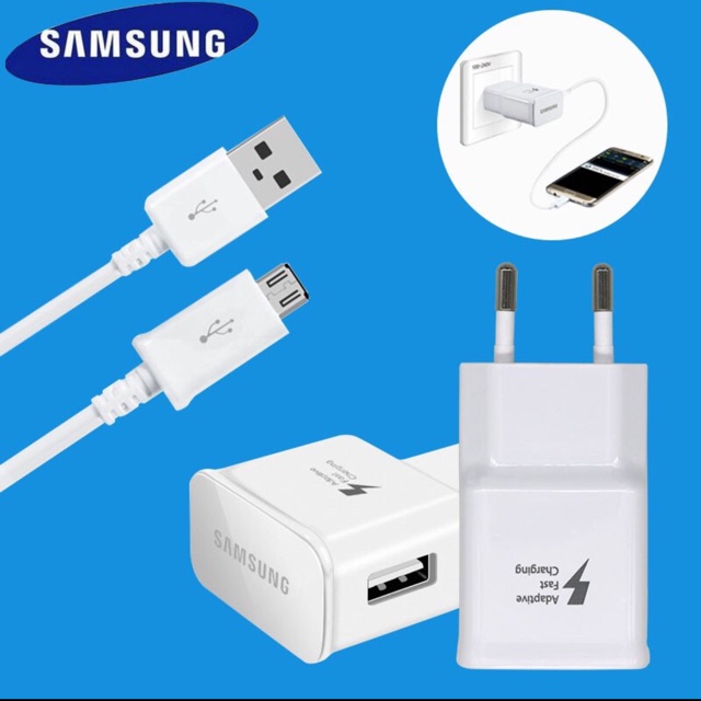 Xạc NHANH S6 edge,s7,s7edge... Chính hãng ( Tặng cáp)