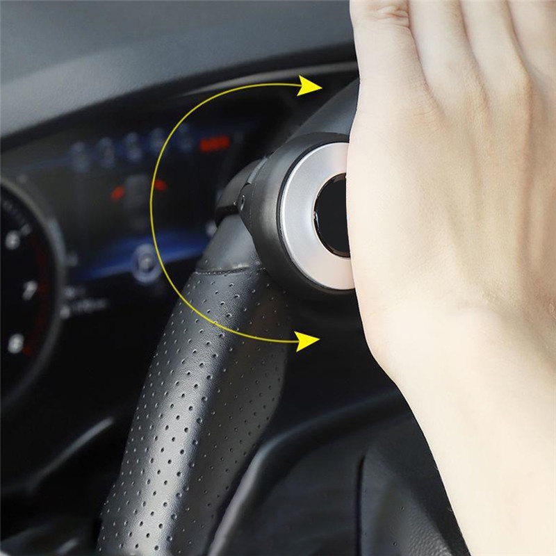 360° Núm Điều Khiển Vô Lăng Xe Hơi Bằng Silicone