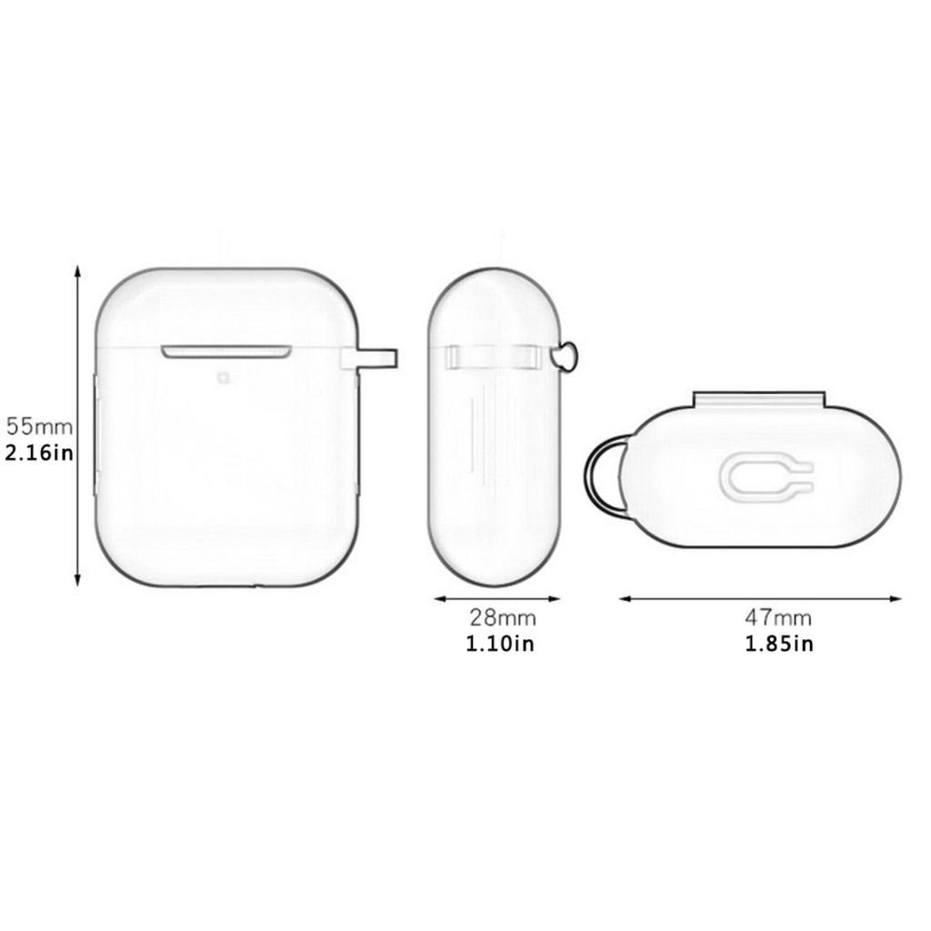 Vỏ Bảo Vệ Hộp Đựng Tai Nghe AP Bằng Silicon Chuyên Dùng