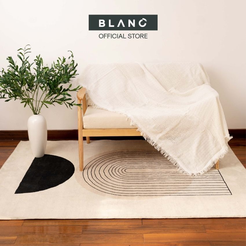 Chăn Sofa Giường Cozi BLANC' 130 x 180 cm