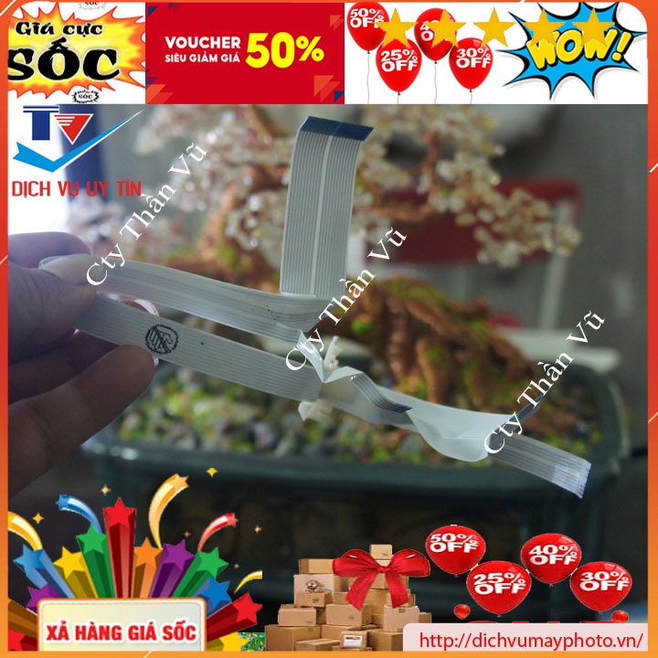 Full bộ cáp đầu in Epson L300 L310 L200 L210 L360 L365 L455 L565 L558 chuẩn bóc máy chạy ổn định