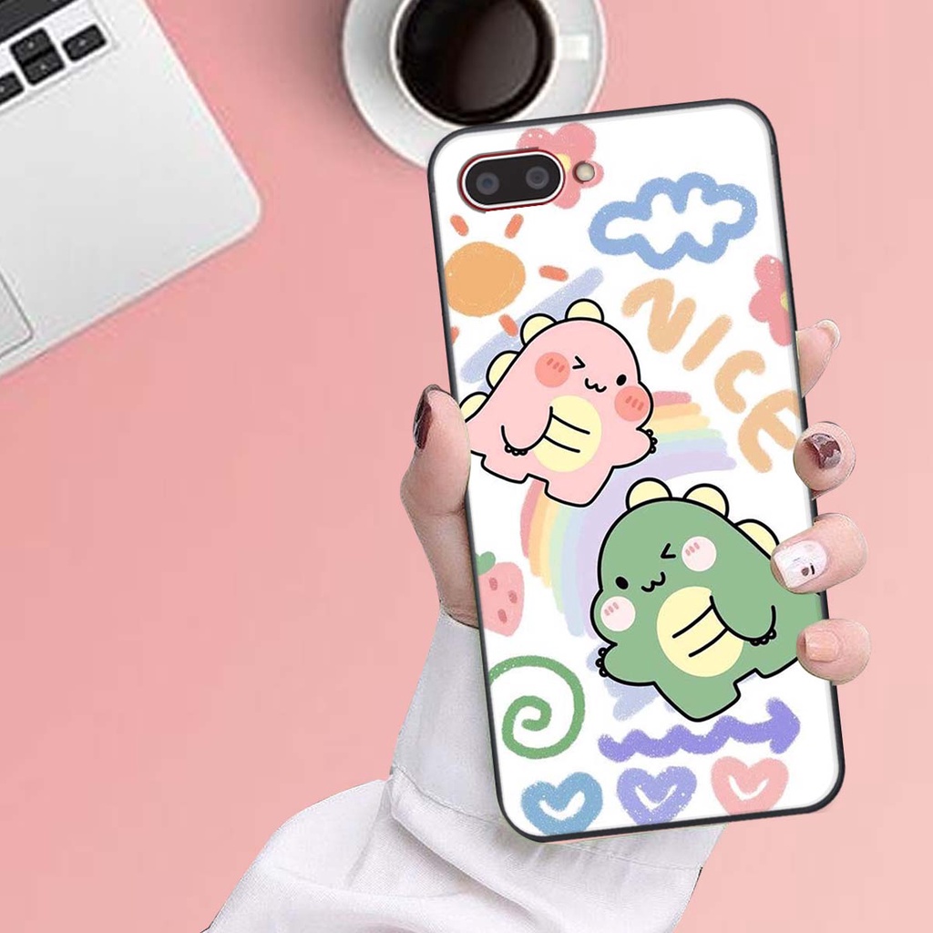 Ốp lưng Oppo A3S / A1K in hình khủng long , gấu nâu xinh xắn, siêu cute  mà còn vô cùng RẺ -ĐẸP