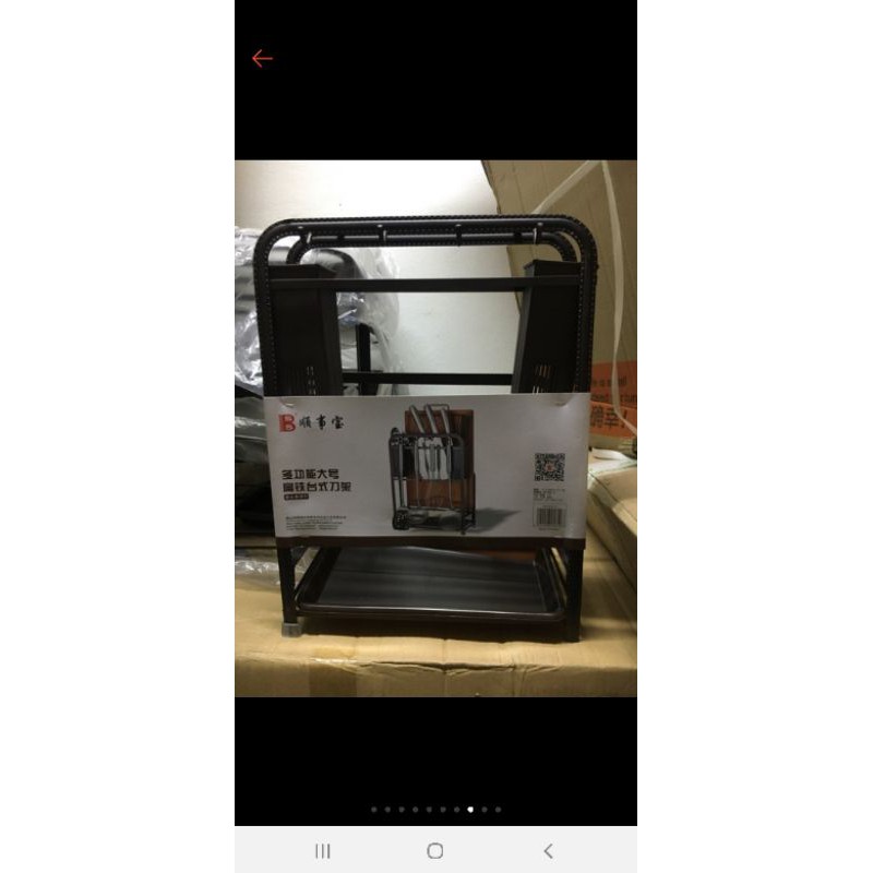 Kệ nhà bếp cắm dao thớt thìa các loại 2163