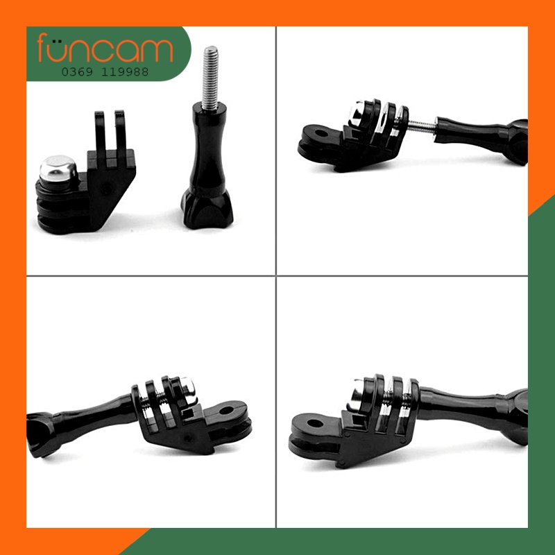 Mount gắn dọc, quay khung hình dọc cho Gopro