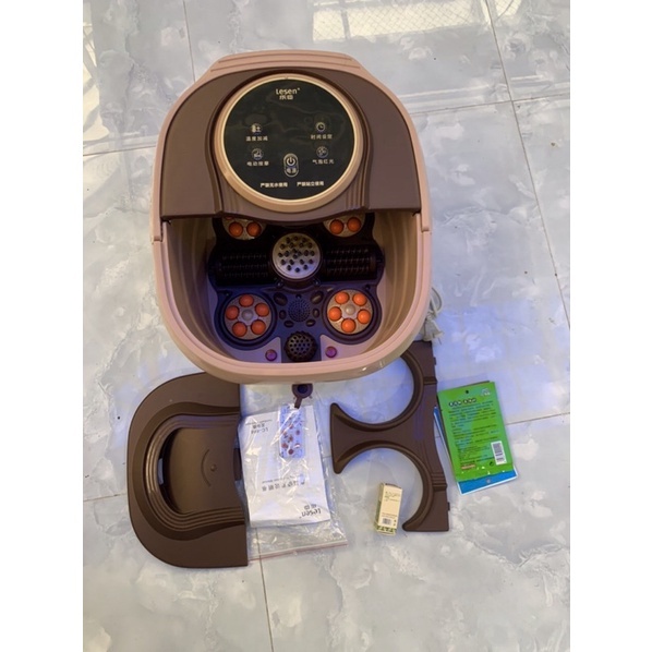 Máy Massage Chân, Bồn Ngâm Chân Lesen BẢN MỚI NHẤT Chính Hãng CÓ TIẾNG VIỆT, Làm Thư Giãn Đôi Chân Khỏe Mạnh