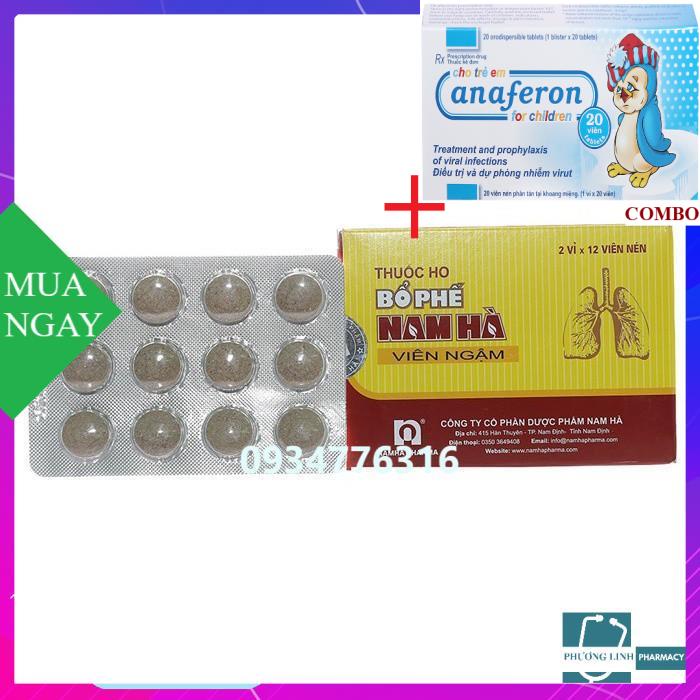 Combo Chim cánh cụt Nga+ Siro và viên ngậm bổ ph ế Nam Hà