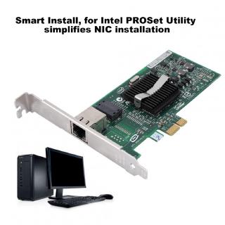 Card Mạng Server Pci-e Network Exi9400pt 100 / 1000mbps Cho Intel