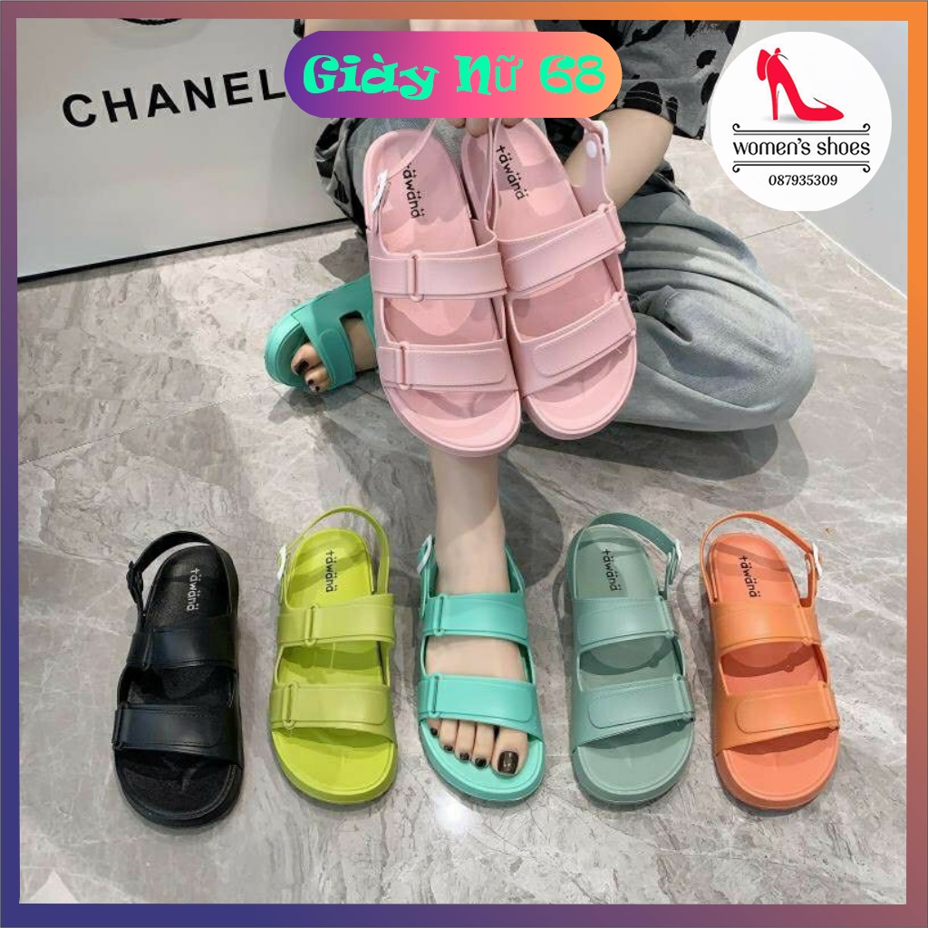 SANDAL Nữ NHỰA DẺO NHIỀU MÀU MẪU MỚI Mã 02