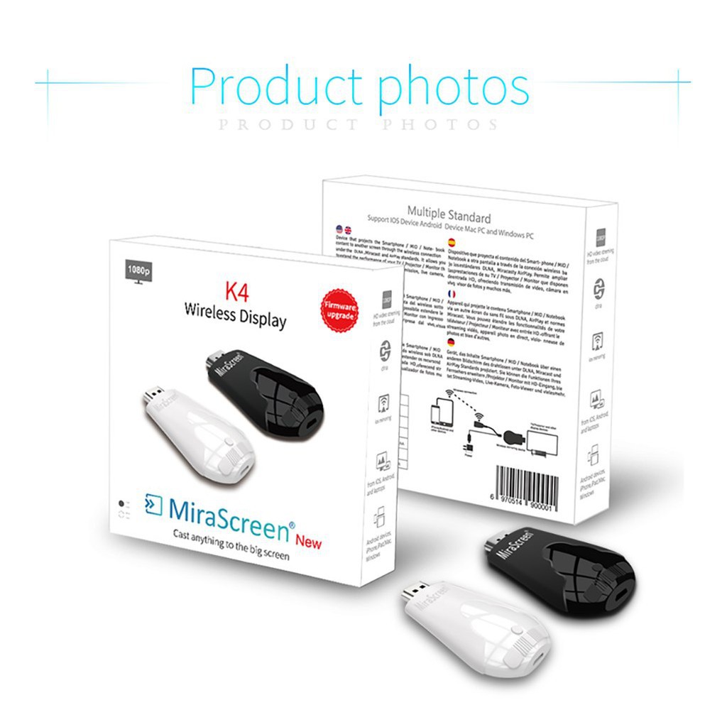 HDMI KHÔNG DÂY  K4 MiraScreen (New)