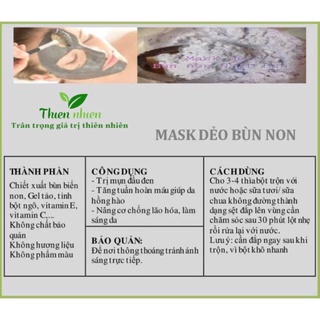 Dẻo Bùn Non 1kg (Cao Cấp)  - 100% NATURAL