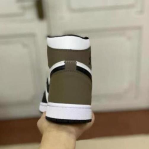 Giày Sneaker Jordan 1 Nâu Cao Cổ, Giày dép thể thao JD1 jodan Nâu Cao Cổ Nam Nữ mới nhất full box | BigBuy360 - bigbuy360.vn