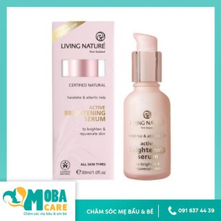 Serum dưỡng sáng da Active Brightening Serum Living Nature 30ml