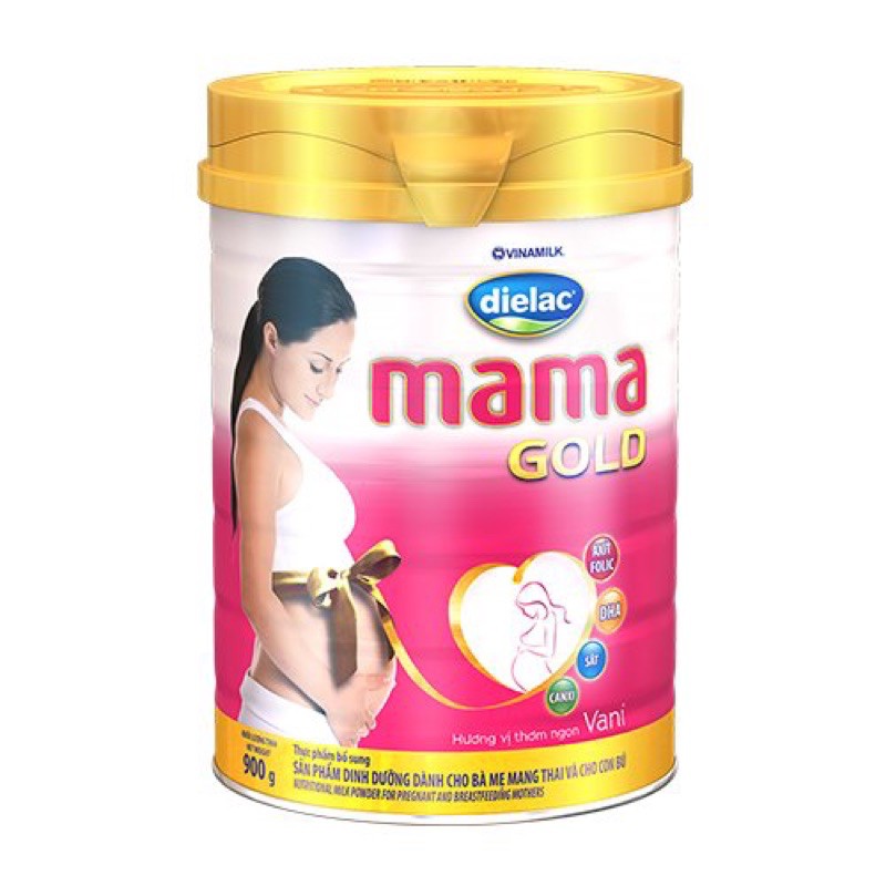 Sữa Bột Dielac Mama 900g Hương Vani