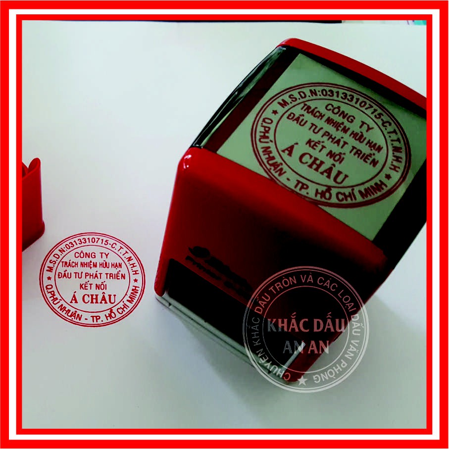 Làm dấu tròn, làm dấu shop, làm dấu công ty, làm dấu tên
