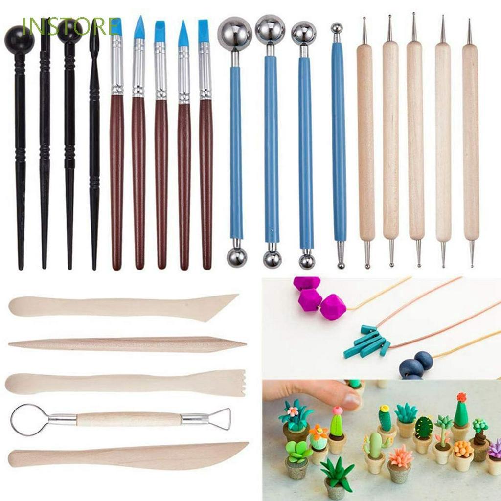 Bộ dụng cụ điêu khắc tạo hình đất sét chuyên nghiệp chất lượng cao