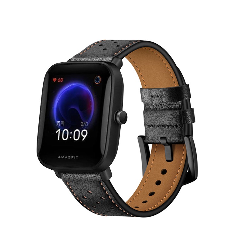 Dây Da Thay Thế Cho Đồng Hồ Amazfit Bip U/Pro