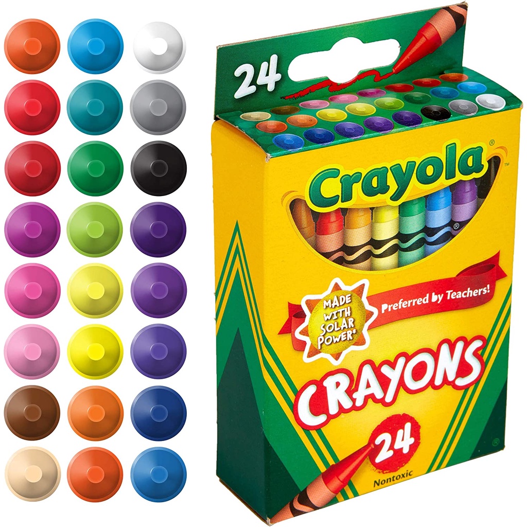Hộp 24 Bút Màu Sáp Crayola - 523024