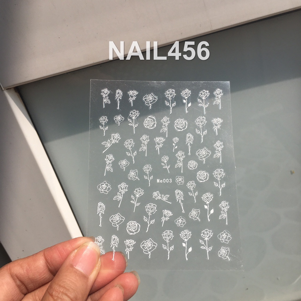 Sticker dán móng tay đẹp [mã ME]