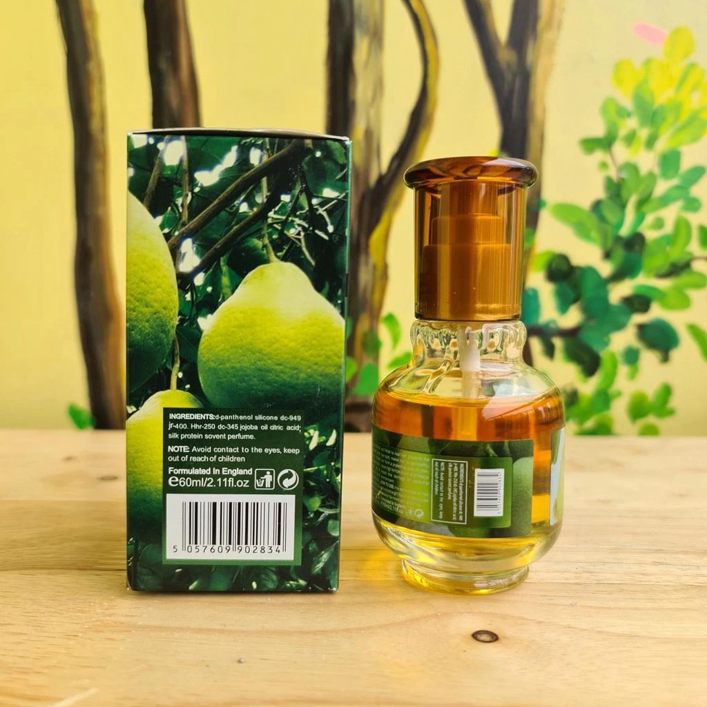 Tinh dầu bưởi dưỡng tóc VALERT GRAPEFRUIT 60ml - Serum Bưởi mọc tóc tự nhiên, chống rụng tóc