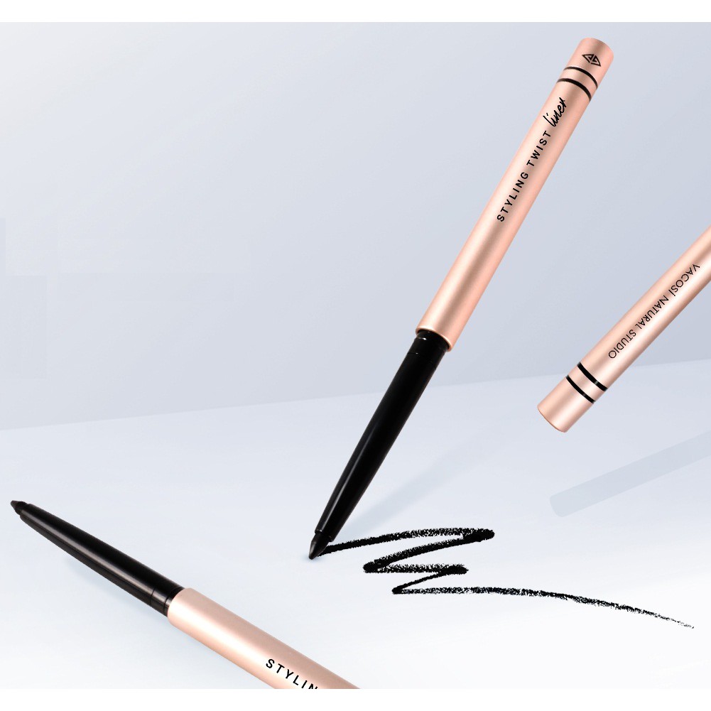 [HÀNG CHÍNH HÃNG] Chì Vặn Kẻ Mắt Dạng Gel Vacosi Styling Twist Liner 5ml [Bản Gold]