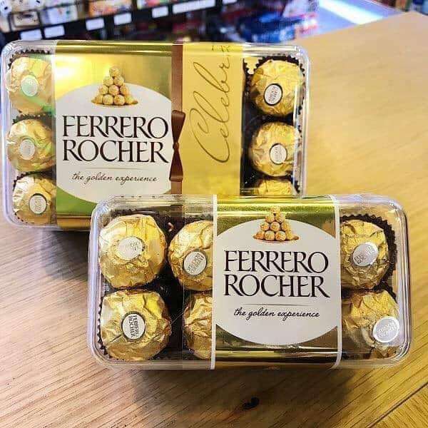 Sô cô la Ferrero Rocher 16 viên - Đức