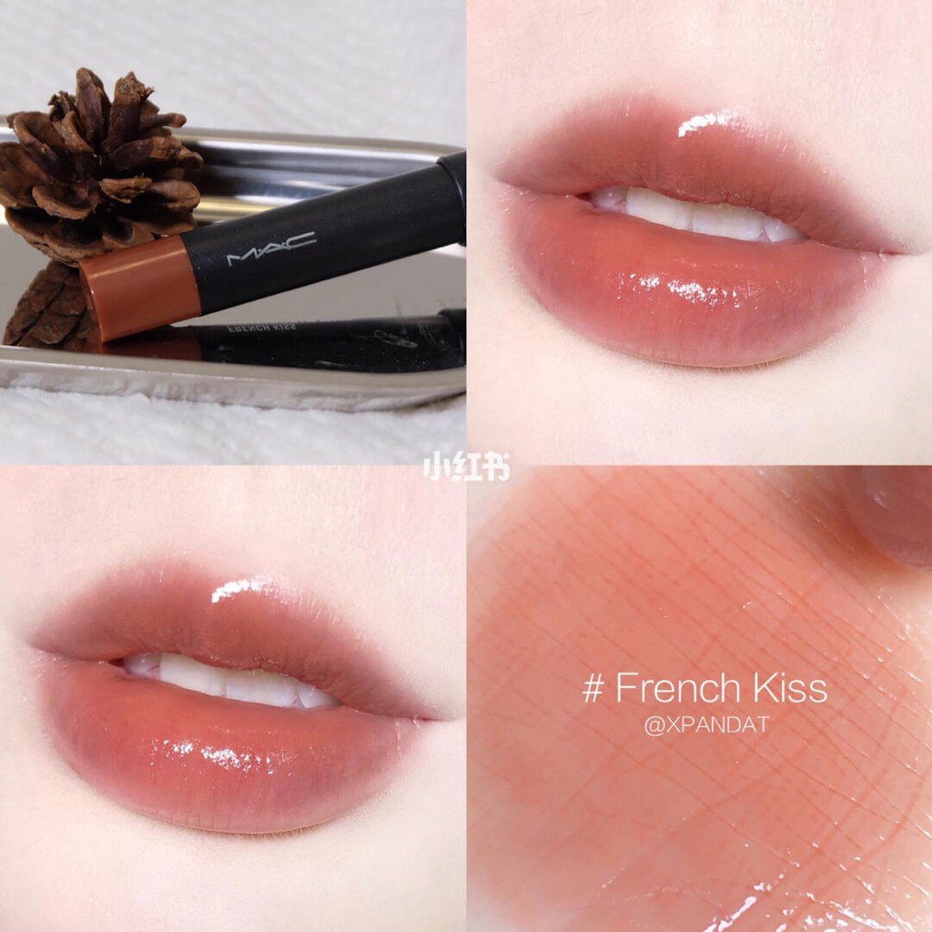 [ Thanh Lý ] Son Môi màu French Kiss - MAC PATENTPOLISH LIP PENCIL 2,3g