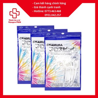 Tăm Chỉ nha khoa okamura 50p
