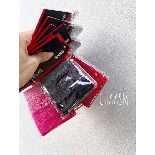 băng bảo vệ cổ tay Lining/chặn mồ hôi thể thao/cầu lông/tennis LI-NING