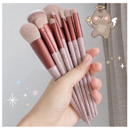 Bộ cọ trang điểm 13 cây lông siêu mềm tặng kèm túi nhung
